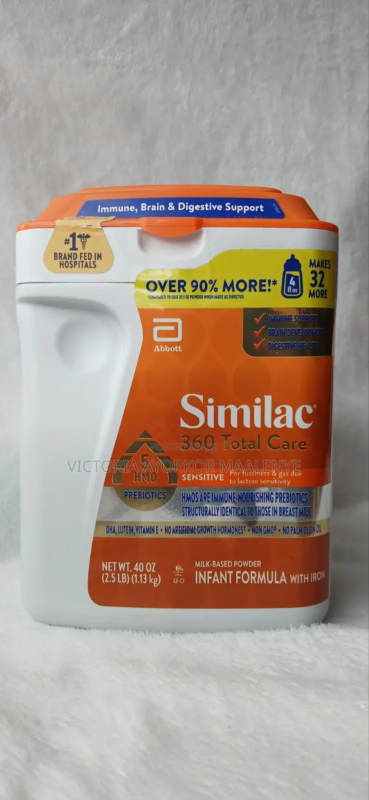 Similac 360 Total Care (Net Wt. 40 Oz (2.5 Lb / 1.13 Kg))