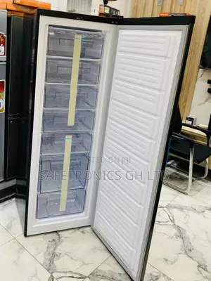 Just Shop Pearl Puf-370-1a Upright Standing Freezer