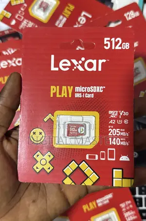 Lexar 256gb Play Uhs-I Microsdxc Memory Card
