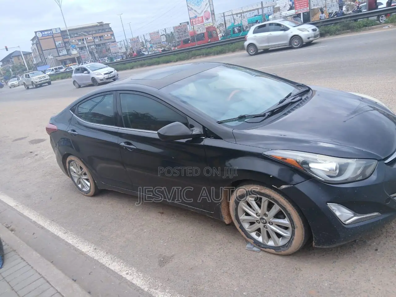 Hyundai Elantra Limited 4dr Sedan (1.8L 4cyl 6A) 2015 Black