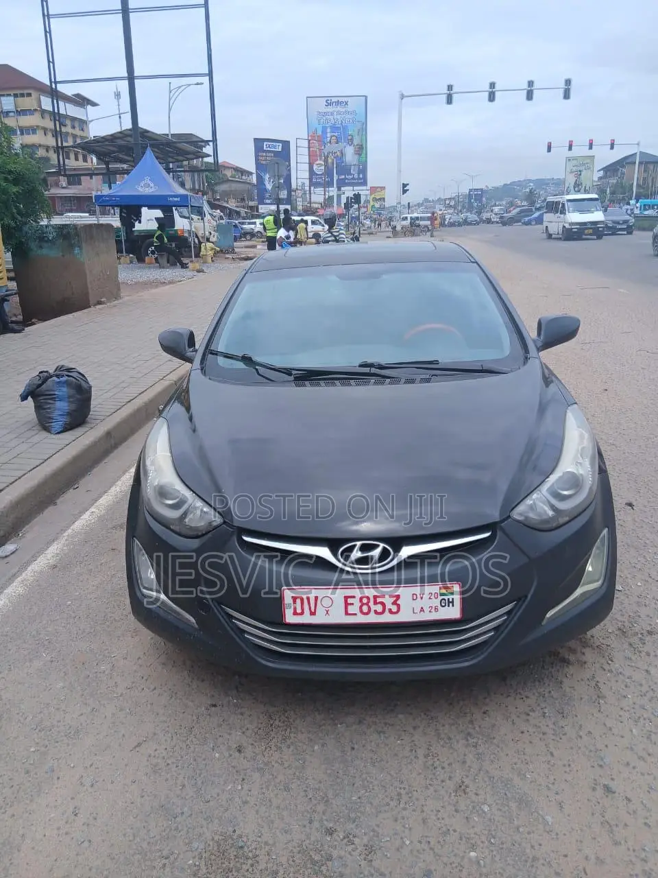 Hyundai Elantra Limited 4dr Sedan (1.8L 4cyl 6A) 2015 Black