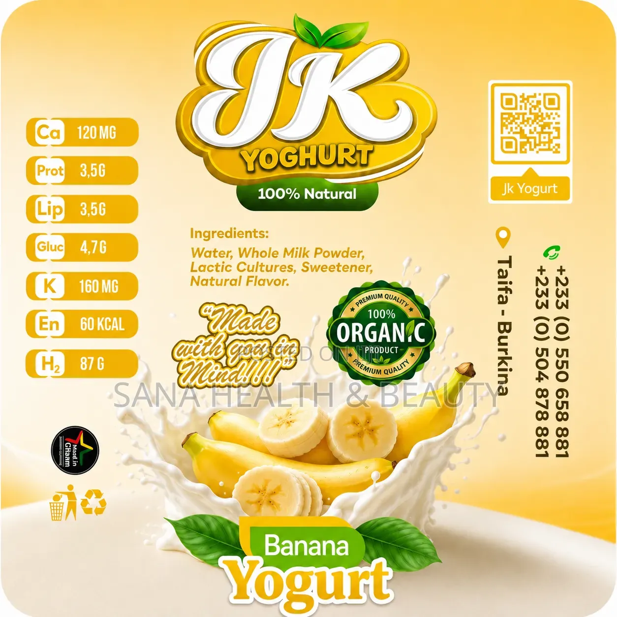 Yogurt Making Training Class
