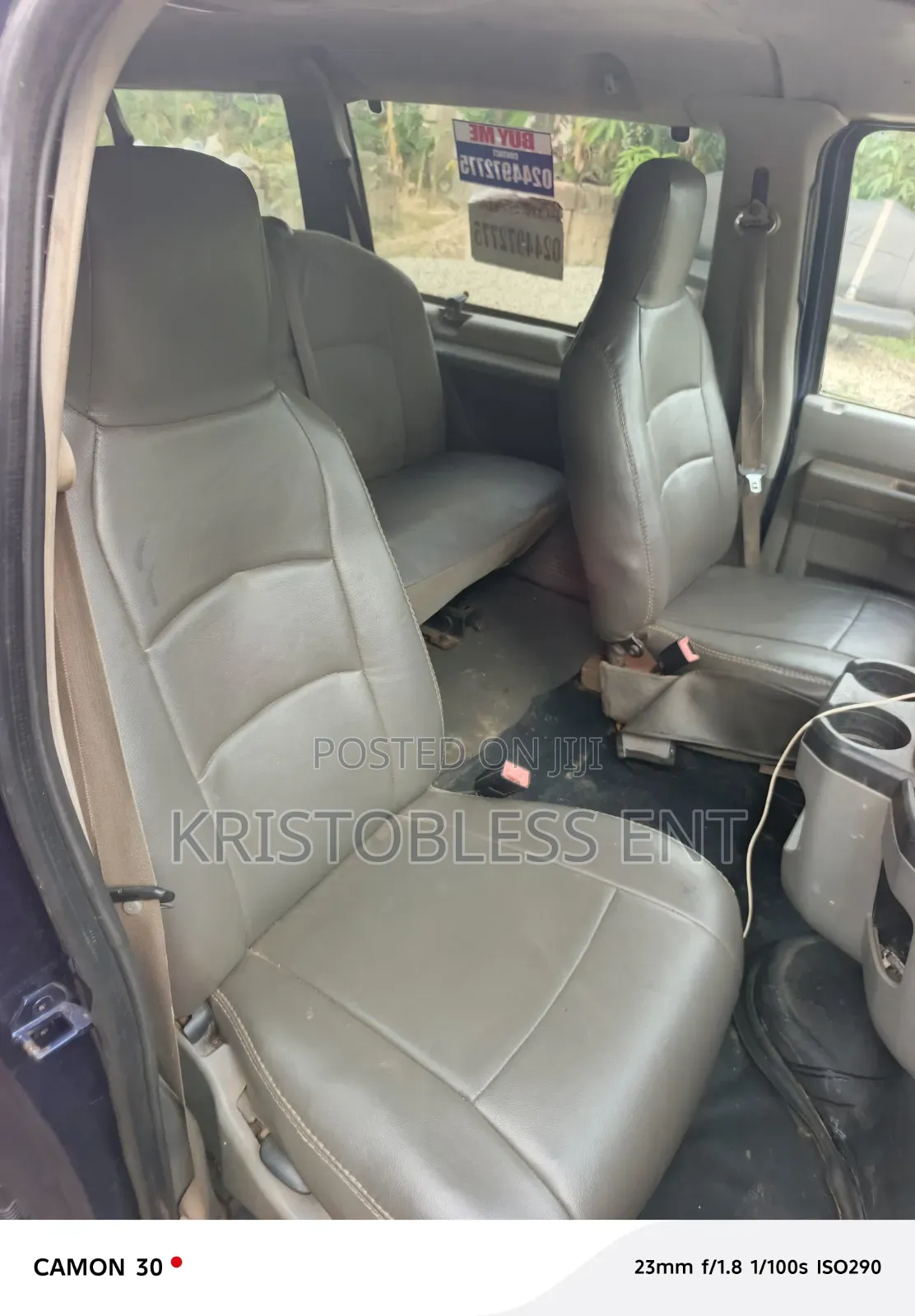 Ford E350 2008 Red