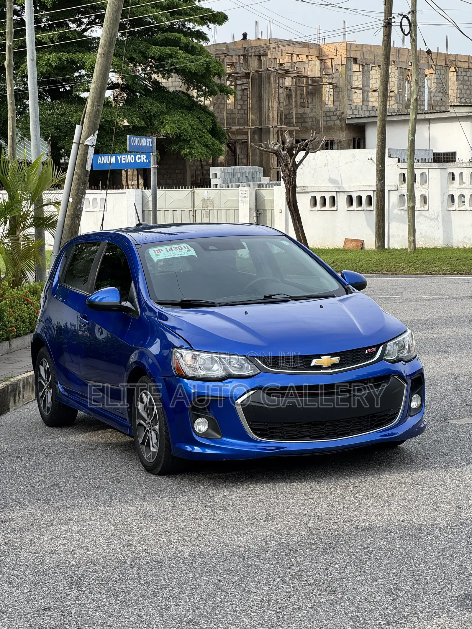 Chevrolet Sonic LT 2018 Blue