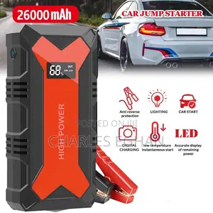 High-Power Multi-Function Jump Starter Air Compressor Kit