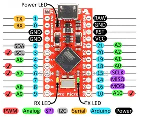 Arduino Pro Micro Atmega32u4