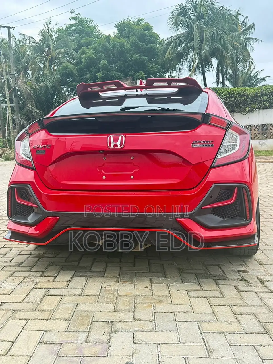 Honda Civic Sport Touring Hatchback 2018 Red