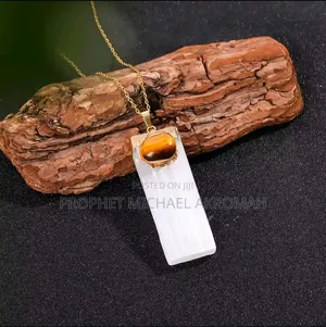 Natural Raw Tiger Eye Pendant