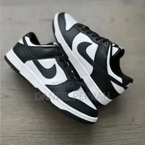 Retro Low White-Black Panda -White Black