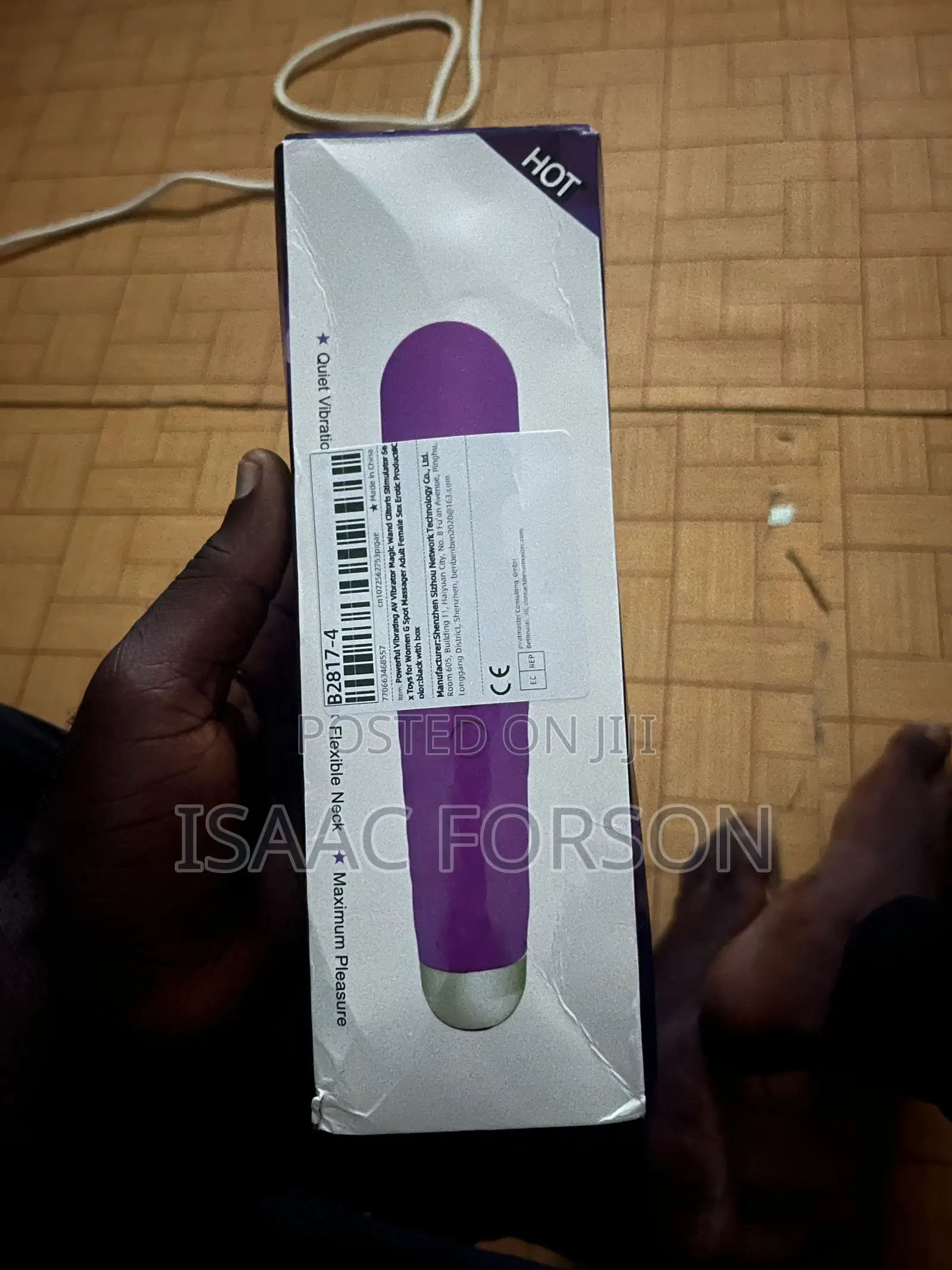 Powerful Vibrating Av Vibrator Magic Wand Clitoris