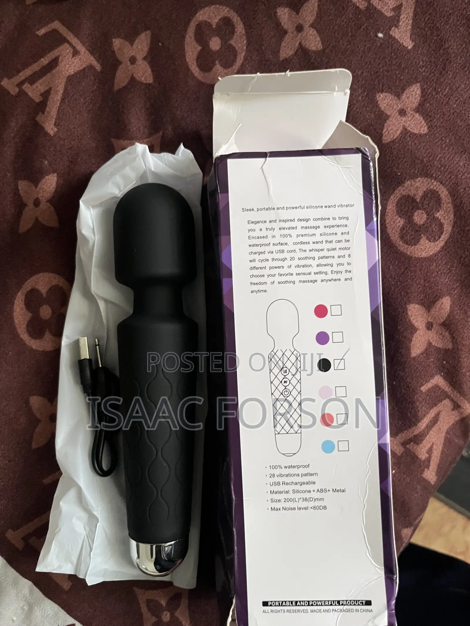 Powerful Vibrating Av Vibrator Magic Wand Clitoris