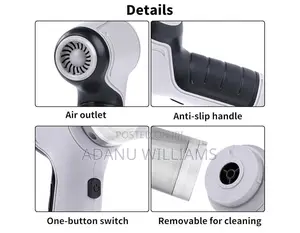 Portable 3-in-1-cordless Handheld Vacuum Cleaner