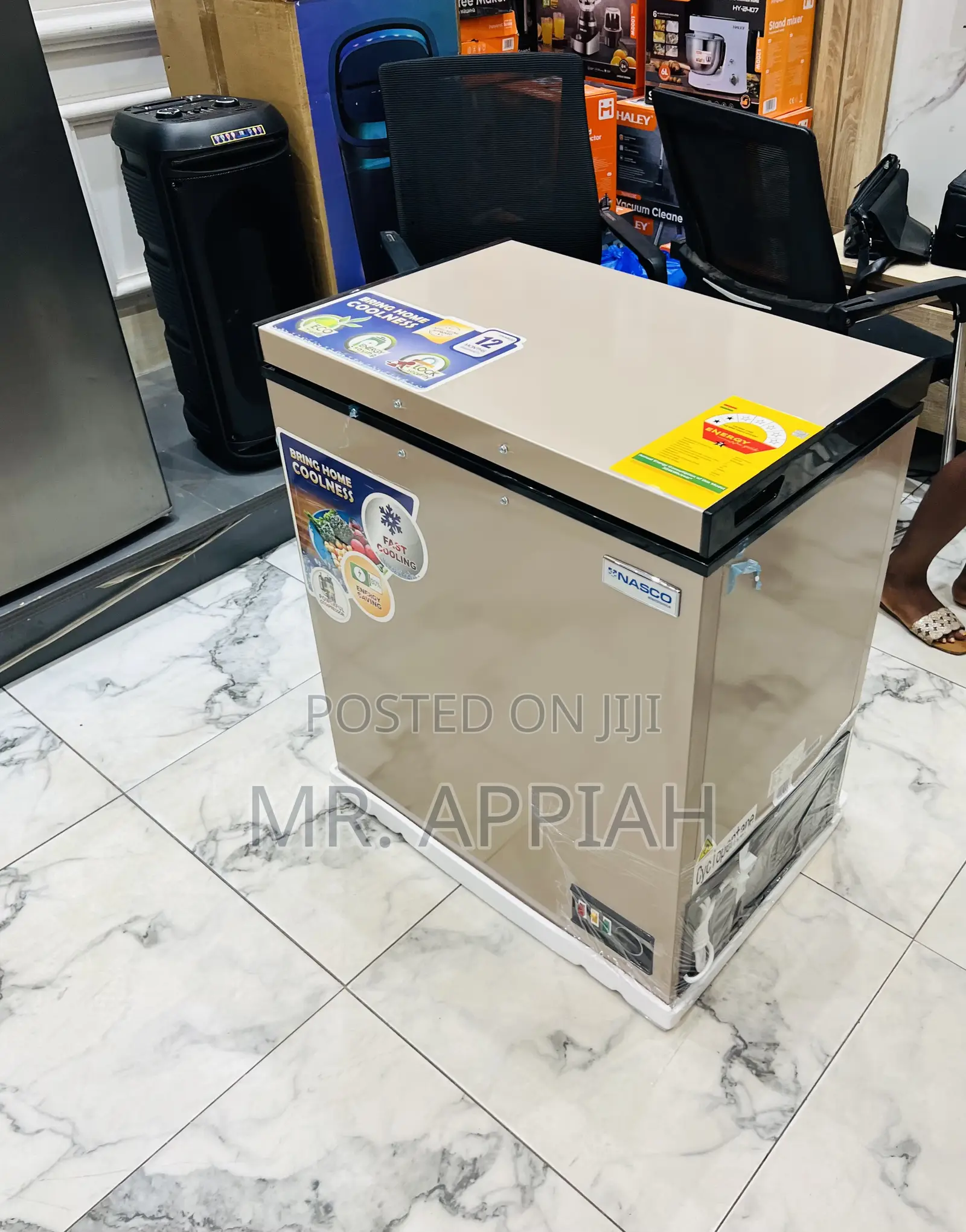 Latest Ans Durable Nasco 150liters Single Door Chest Freezer 