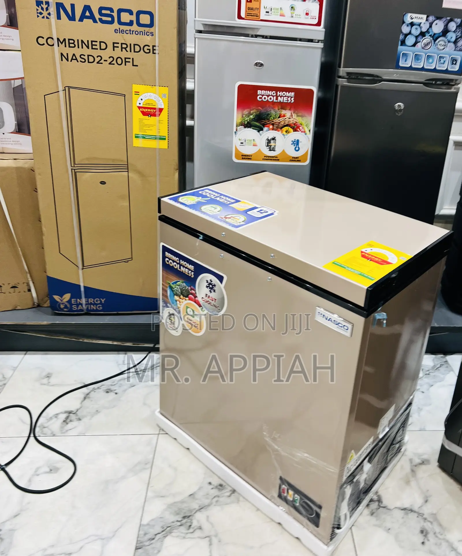 Latest and Authentic Nasco Nas-200fl 150l 1 Door Chest Freezer 