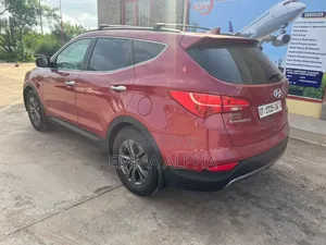 Hyundai Santa Fe 2014 Red