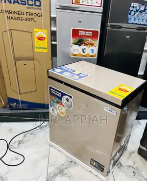 Latest and Classic Nasco 150l Chest Freezer(Nas200fl)Gold 