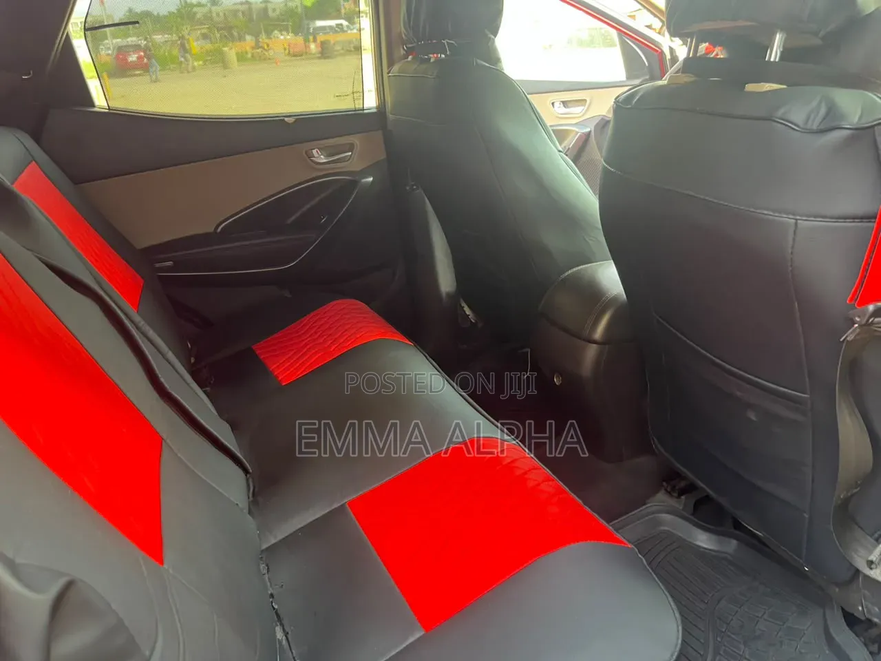 Hyundai Santa Fe 2014 Red