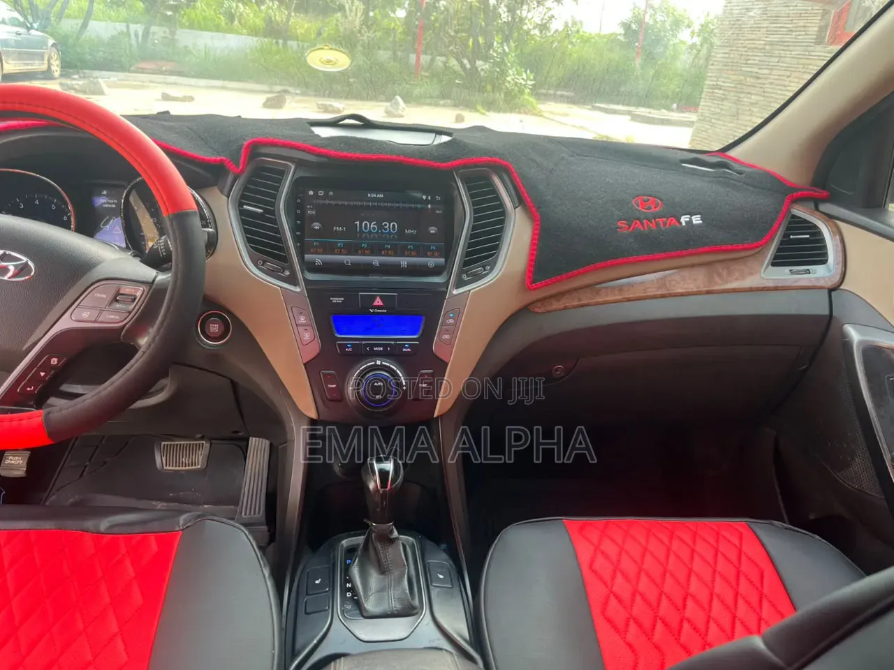 Hyundai Santa Fe 2014 Red