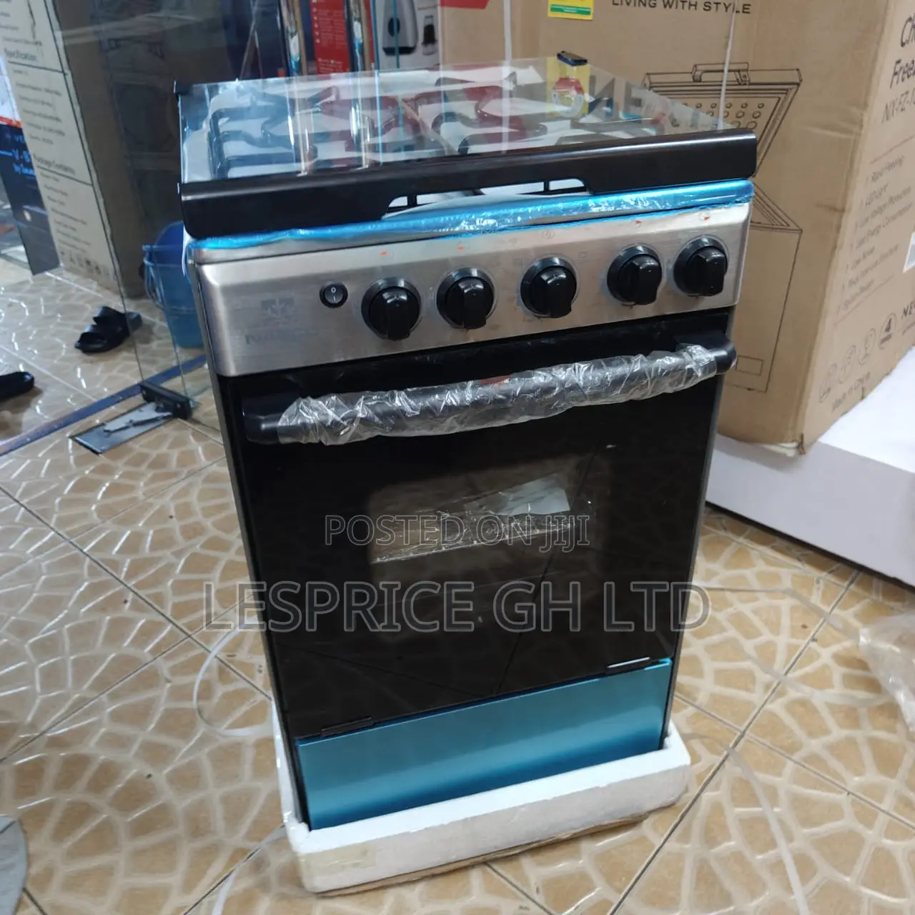 Great Performance Yet Affordable 4 Burner Gas Cooker With Oven Grill