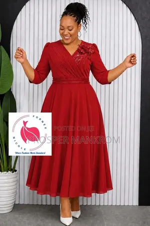 Ladies Dress for Red Occassions