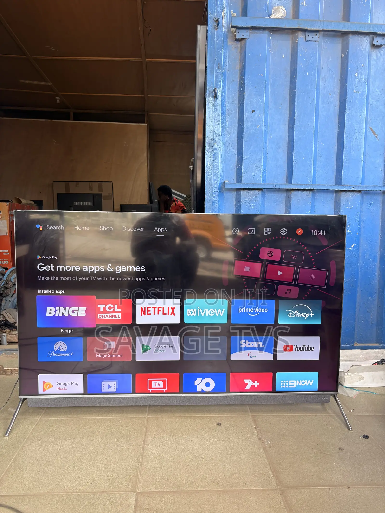 C815 TCL Qled Android Tv With Built-in Subwoofer