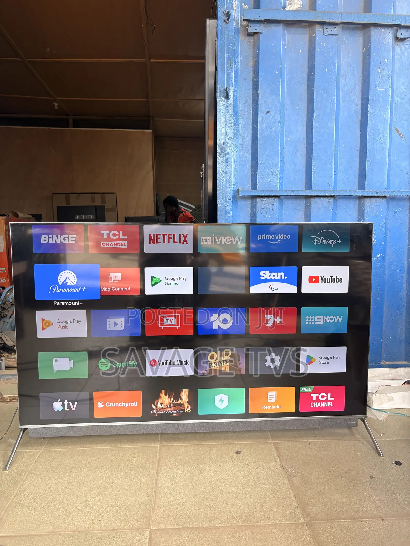 C815 TCL Qled Android Tv With Built-in Subwoofer