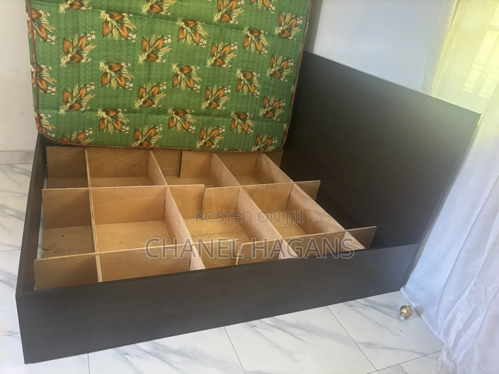 King Size Topper Mattress With Headboard N Panels