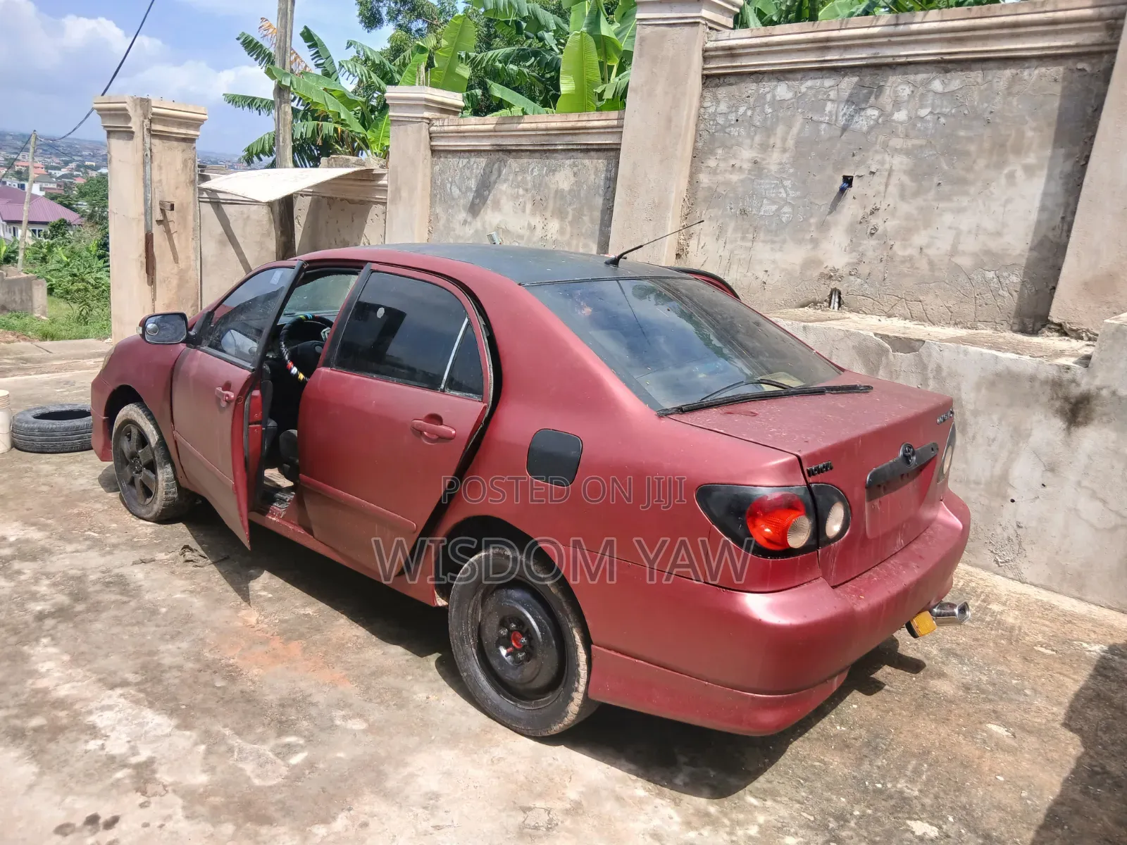 Toyota Corolla 2008 Red