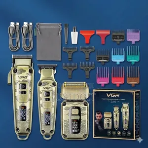 VGR 642 Professional 3 in 1 Rechargeable Grooming Kit
