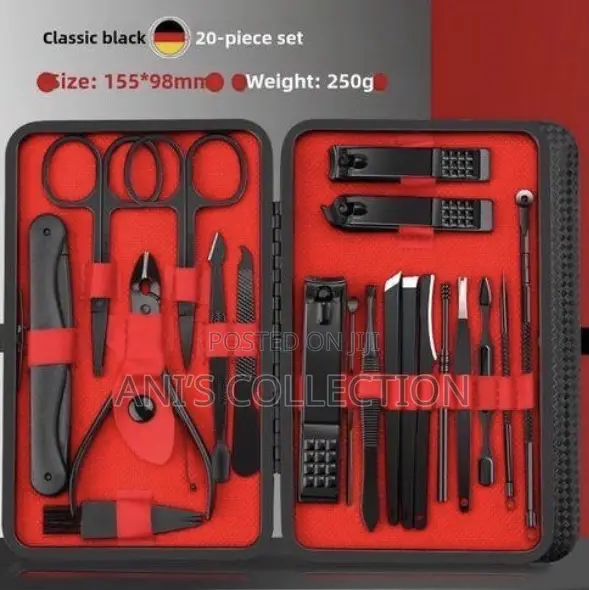 24 Piece Nail Clippers Complete Set of Nail Clippers