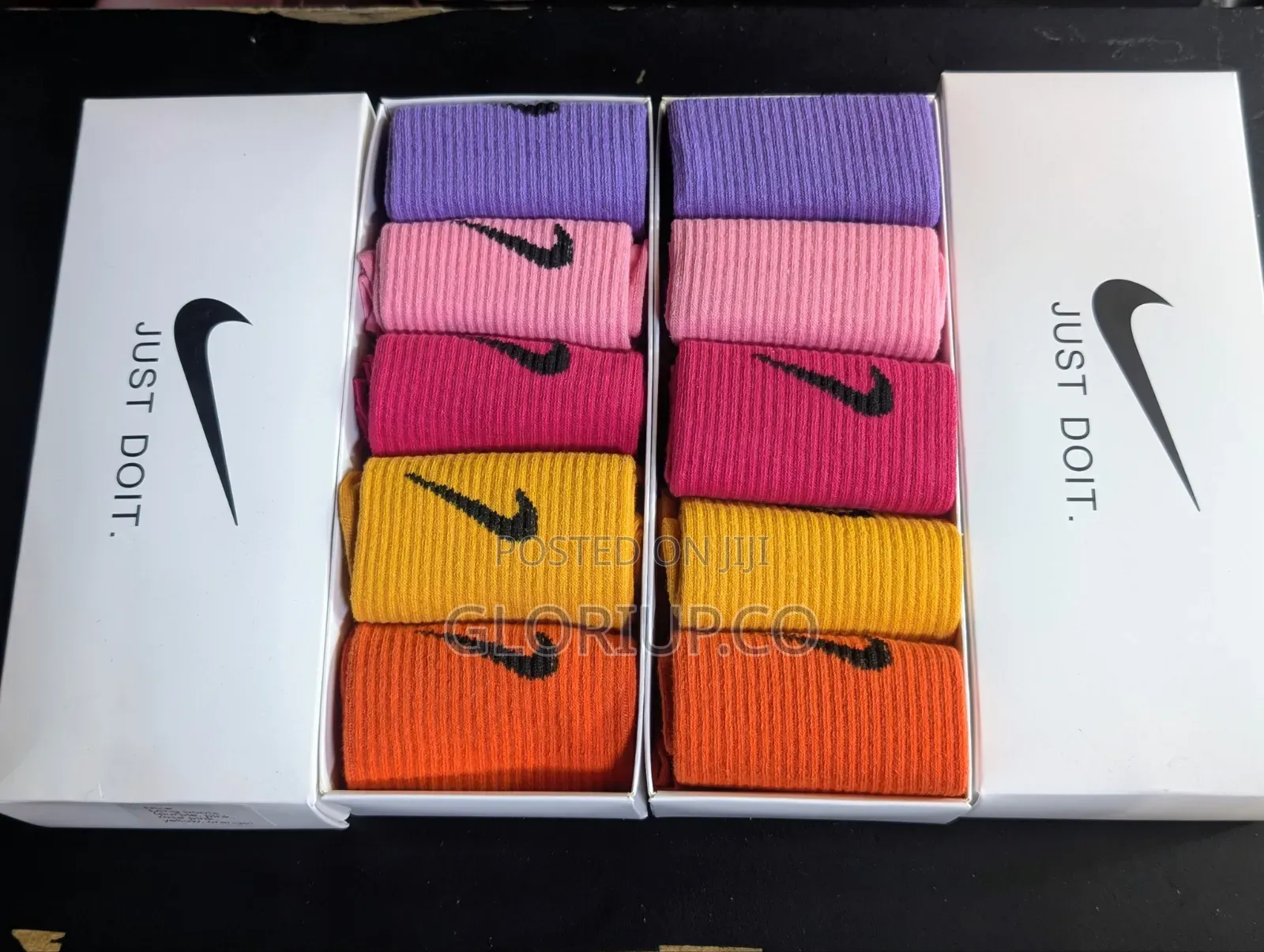 Nike Socks (Multiple Colors)- 5 Pairs in a Pack