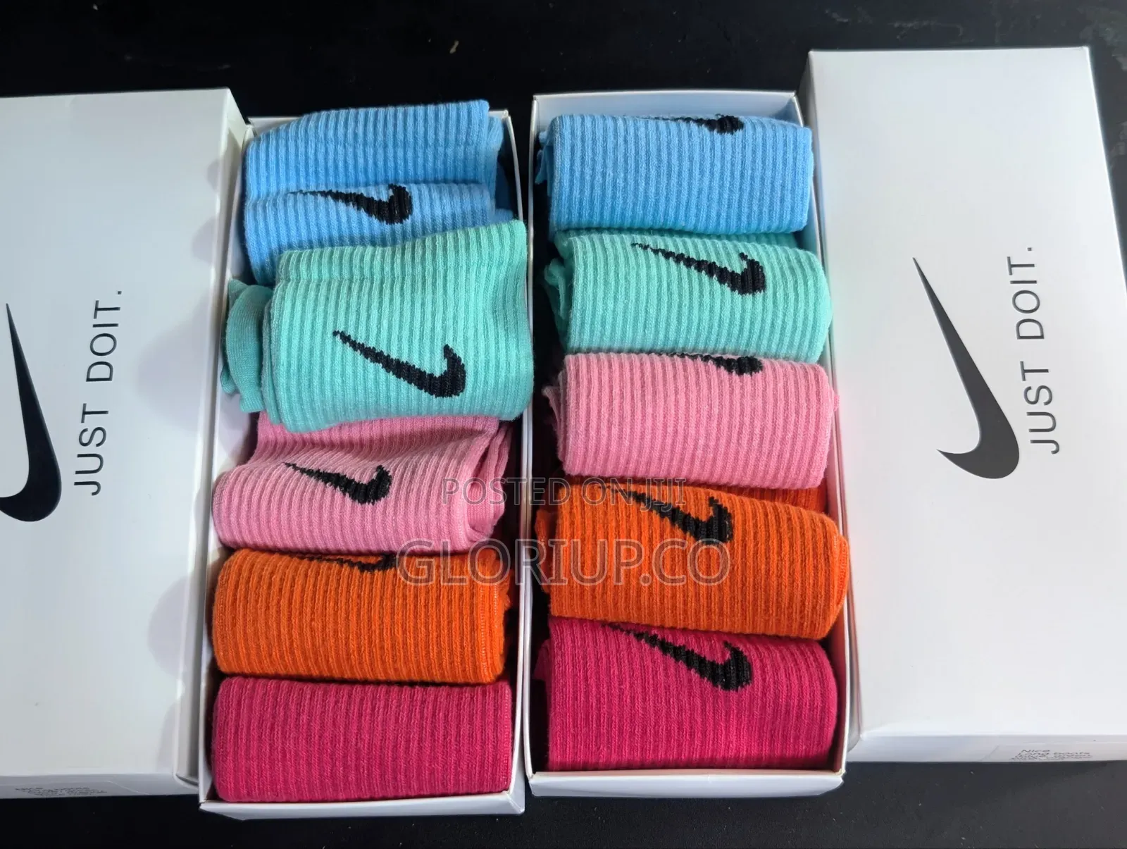 Nike Socks (Multiple Colors)- 5 Pairs in a Pack