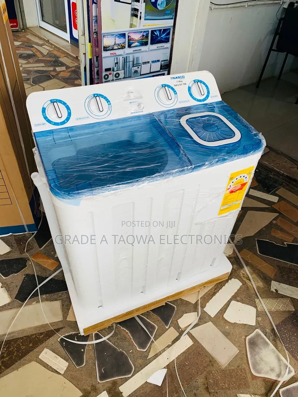7kg Washing Machine Top Load Nasco