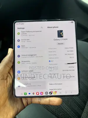 Samsung Galaxy Z Fold4 256 GB Blue
