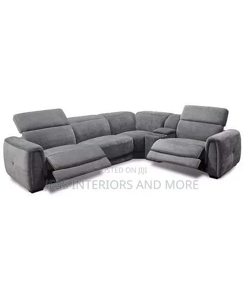 Sofa Power Recliner L- Shaped( 2 Power Motion Chairs)
