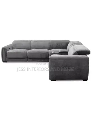 Sofa Power Recliner L- Shaped( 2 Power Motion Chairs)