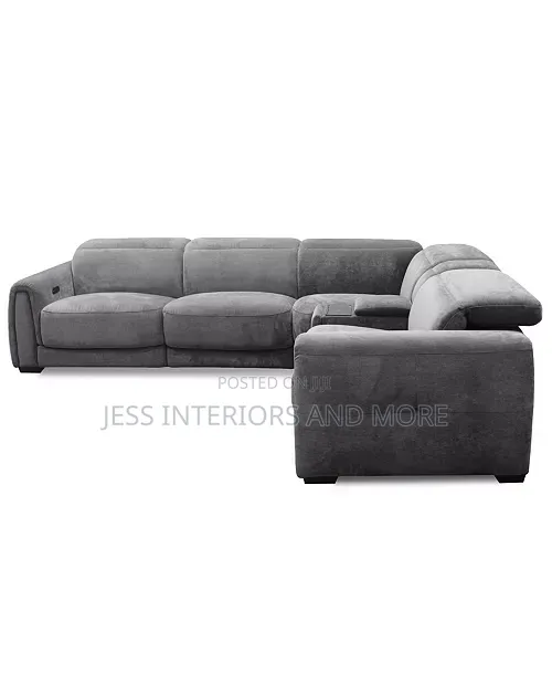 Sofa Power Recliner L- Shaped( 2 Power Motion Chairs)