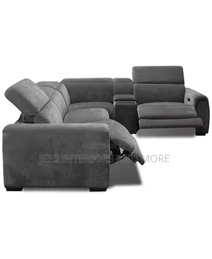 Sofa Power Recliner L- Shaped( 2 Power Motion Chairs)