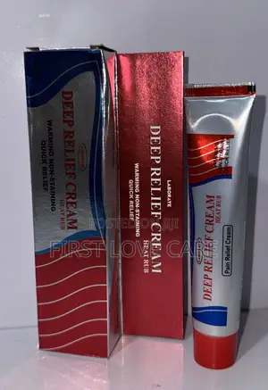 Laborate Deep Relief Cream Heat Rub Warming Non Staining Quick Relief