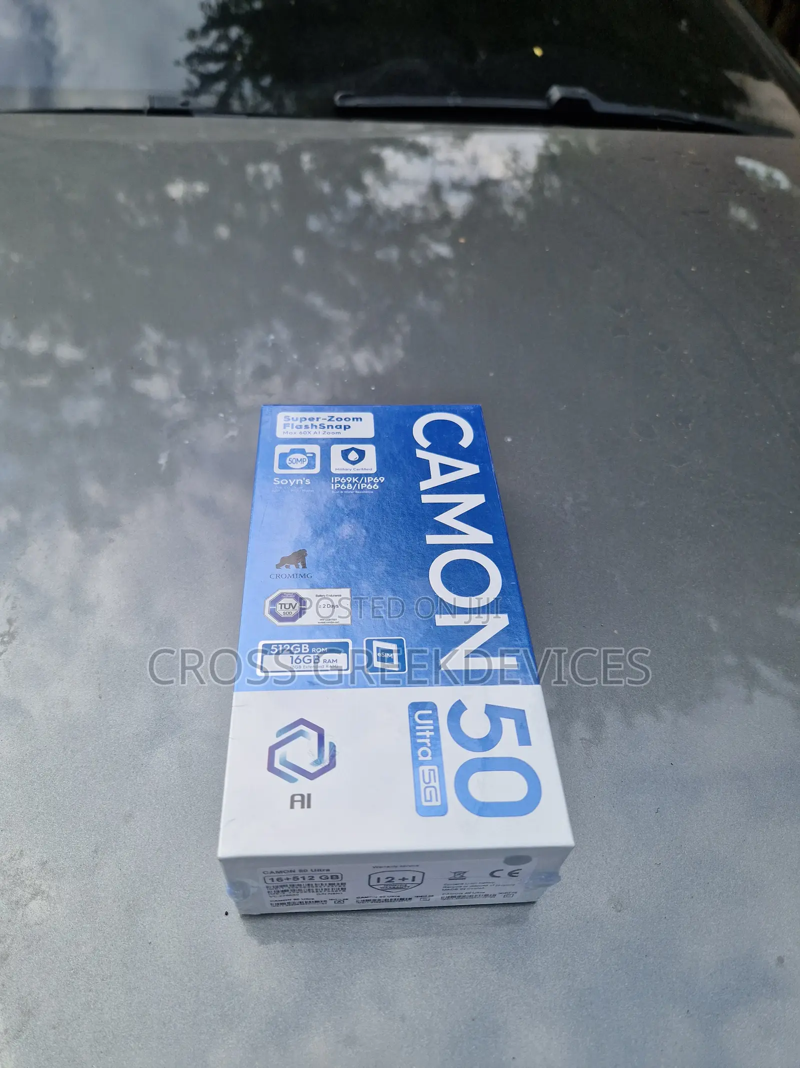 New Tecno Camon 50 Ultra 512 GB Silver