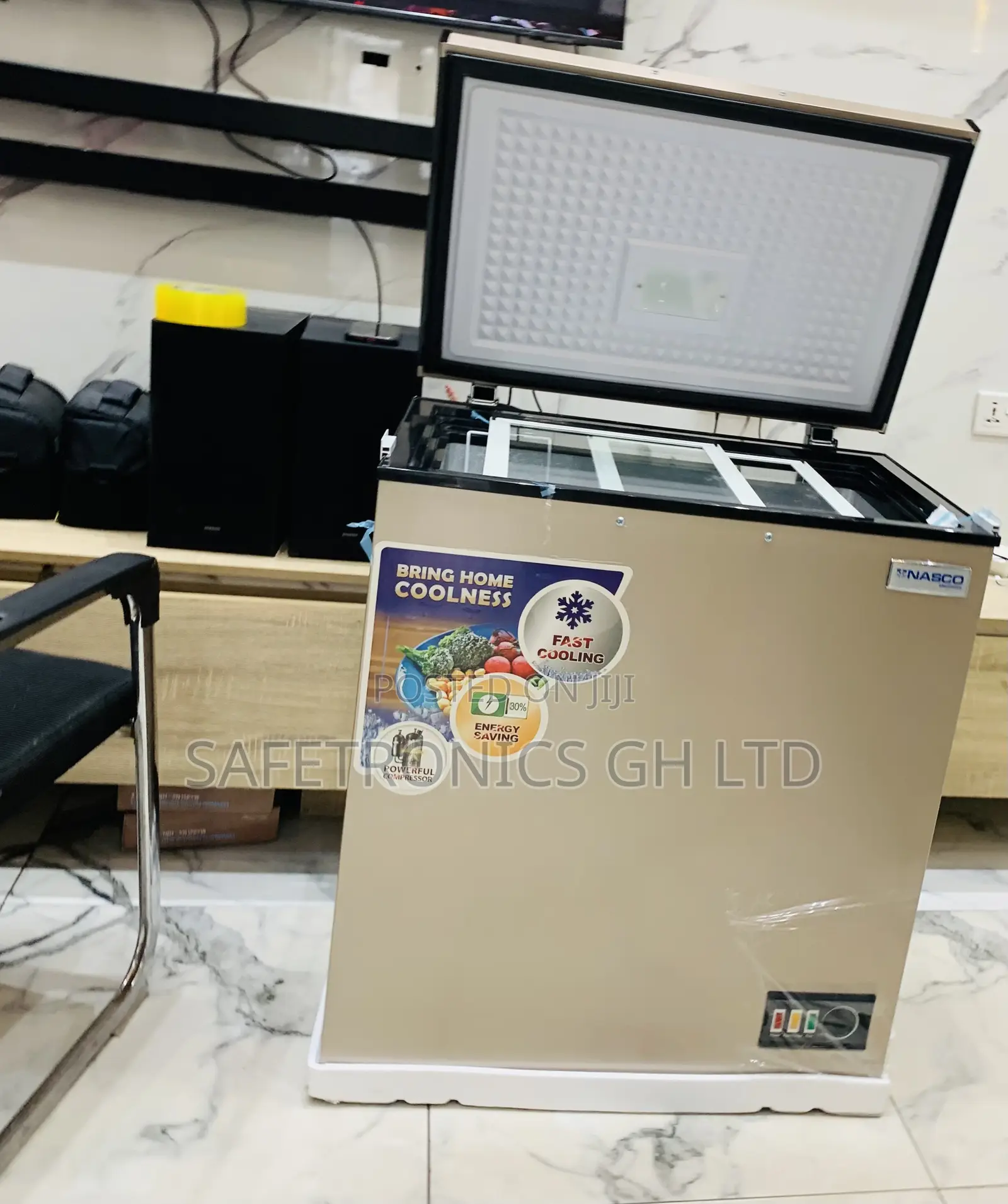 Affordable Nasco 150l Chest Freezer (Model: Nas-200fl-G)