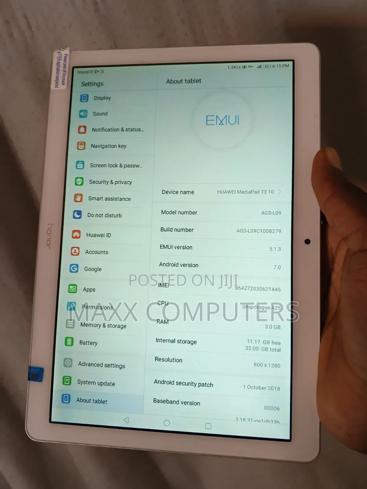 Huawei MediaPad 10 FHD 32 GB Gray