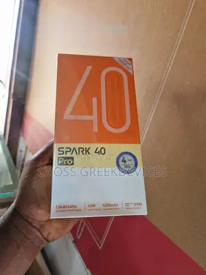 New Tecno Spark 40 Pro 256 GB White
