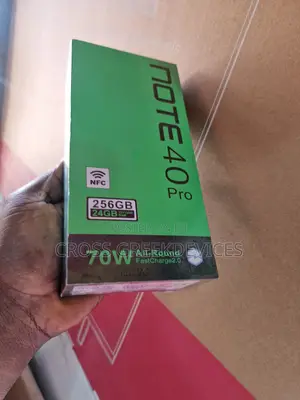 New Infinix Note 40 Pro 5G 256 GB Black