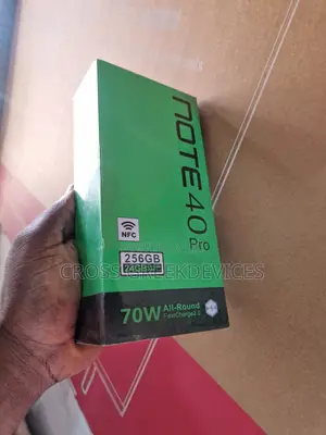 New Infinix Note 40 Pro 5G 256 GB Black