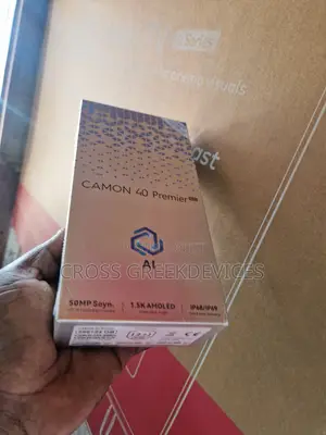 New Tecno Camon 40 Premier 256 GB Silver