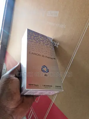 New Tecno Camon 40 Premier 256 GB Silver