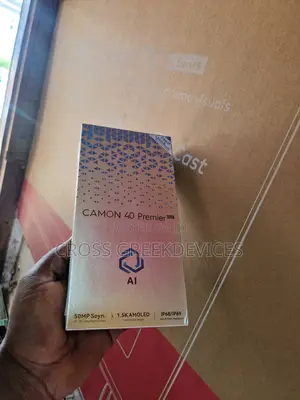 New Tecno Camon 40 Premier 256 GB Silver