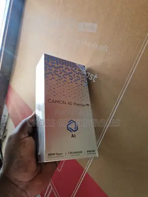 New Tecno Camon 40 Premier 256 GB Silver