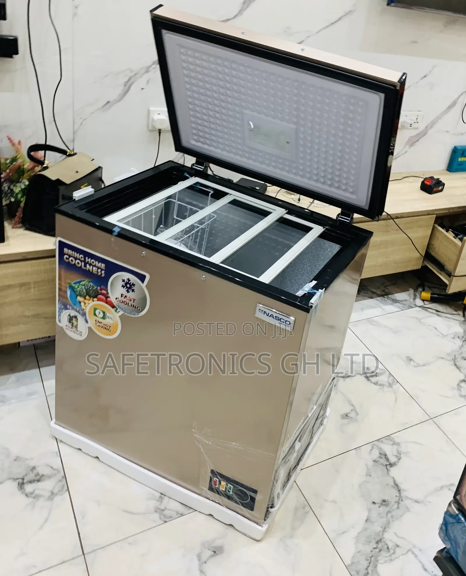 Just Order Nasco 150l Chest Freezer (Model: Nas-200fl-G)
